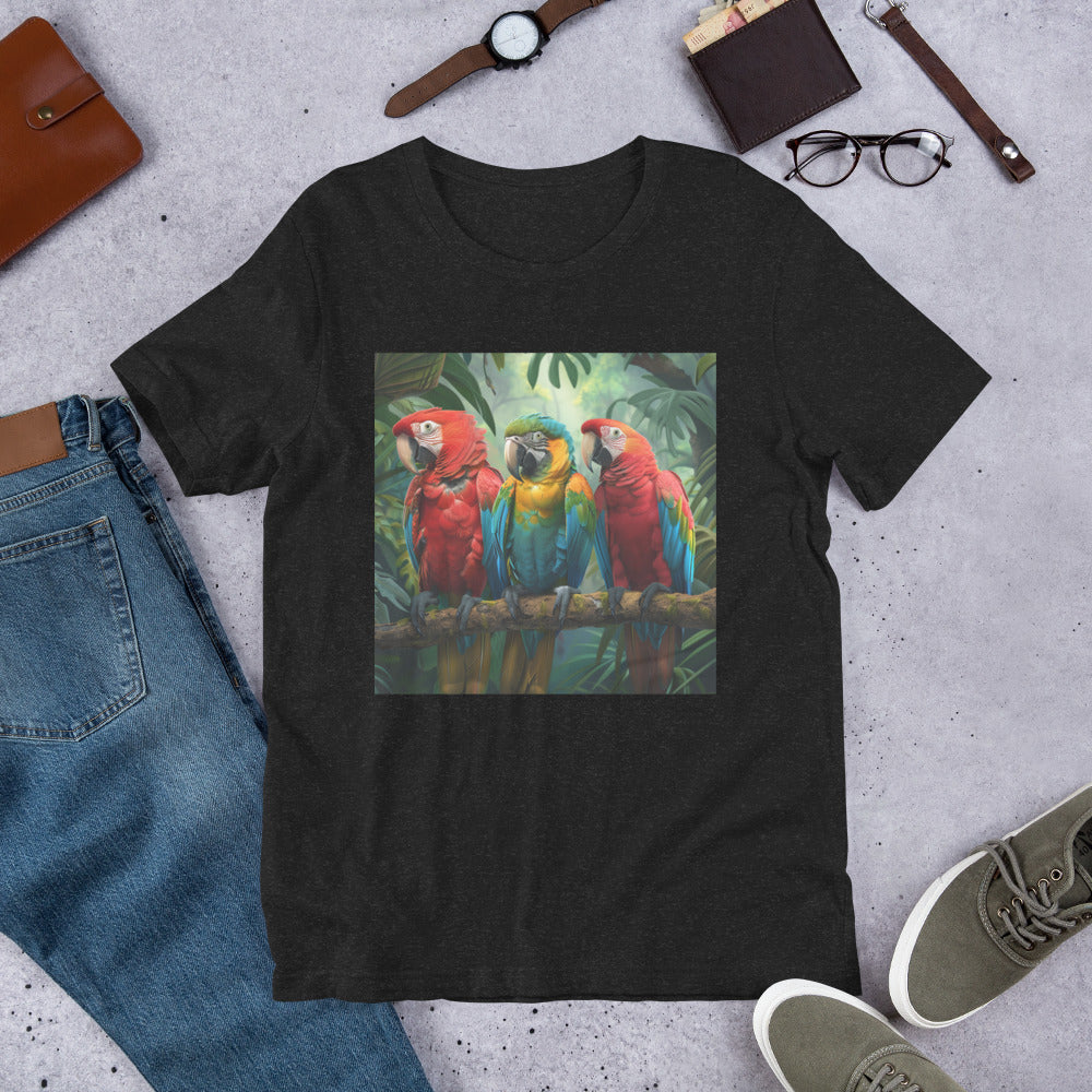 Tropical Parrot Trio